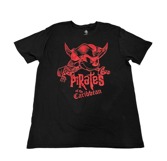 Disney Pirates of the Caribbean Mickey Pirate Shirt