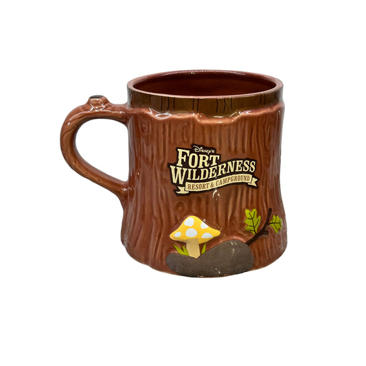 Disney Fort Wilderness Resort Chip N Dale Mushroom Mug