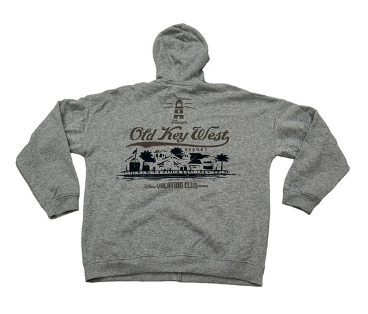 Disney Vacation Club Old Key West Mickey Zip Up Hoodie