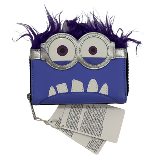 Universal Studios Purple Bad Minion Loungefly Wallet