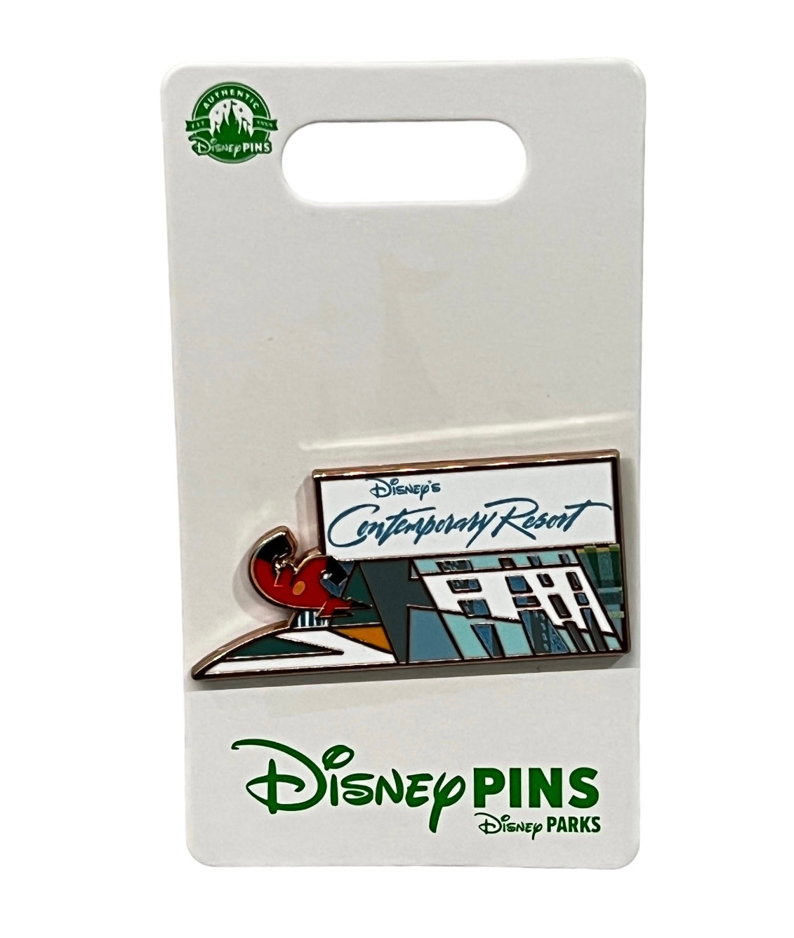 Disney Contemporary Resort Incredible Monorail Pin