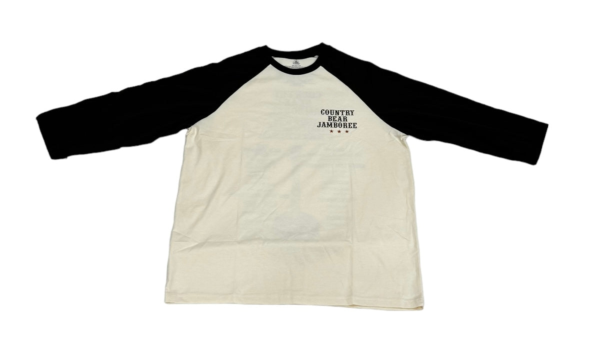 Disney Parks Country Bears Jamboree Raglan 3/4 Sleeve Shirt