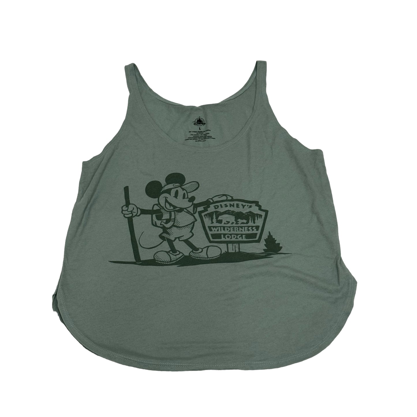 Disney Wilderness Lodge Mickey Tank Top Shirt Vest For Women