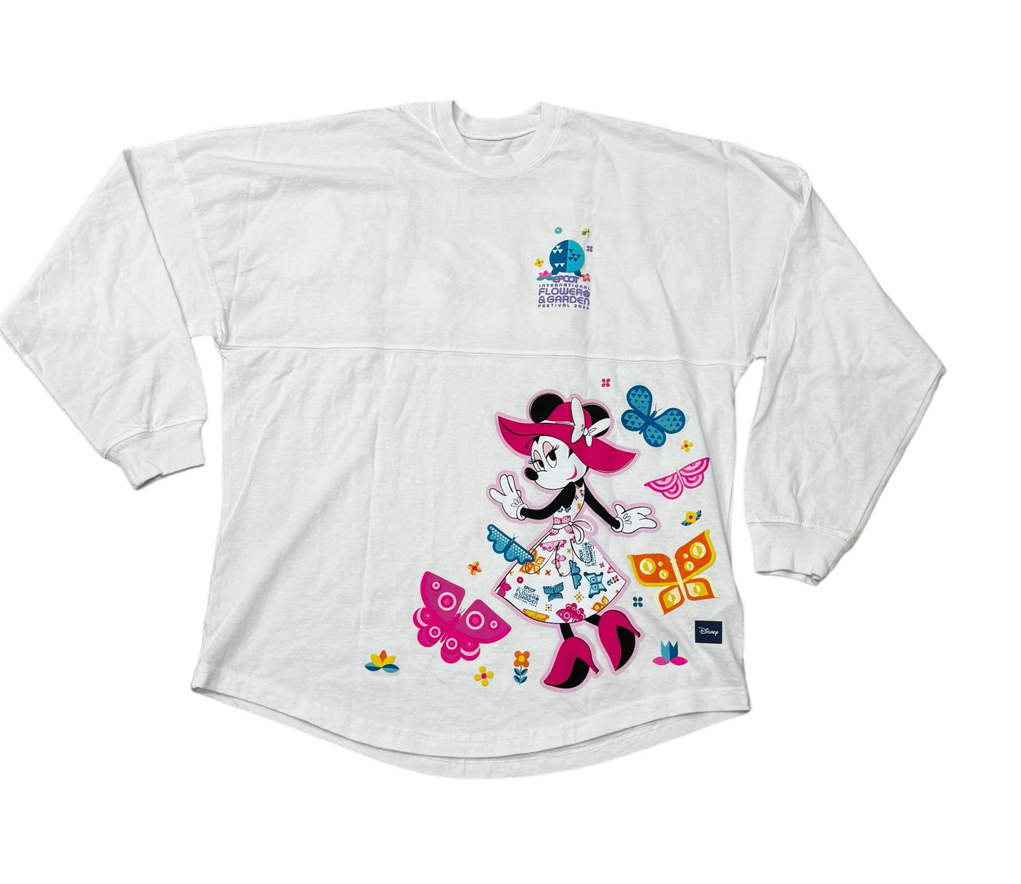 Disney Epcot Flower & Garden 2024 Minnie Butterfly Spirit Jersey