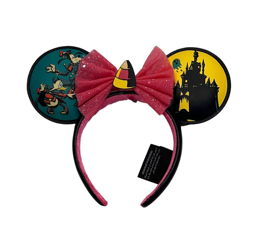 Disney Vacation Club Member Happy Halloween Minnie Castle Ear Headband
