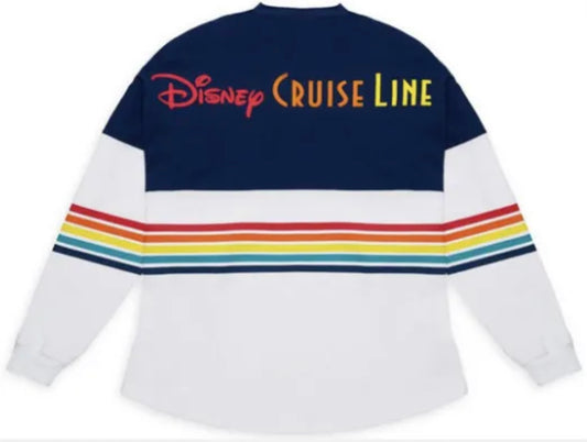 Disney Cruise Line DCL Rainbow Spirit Jersey Medium