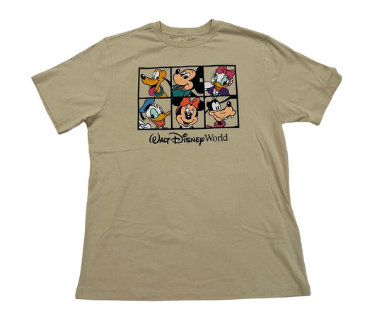 Walt Disney World Mickey & Friends 6 Character Shirt