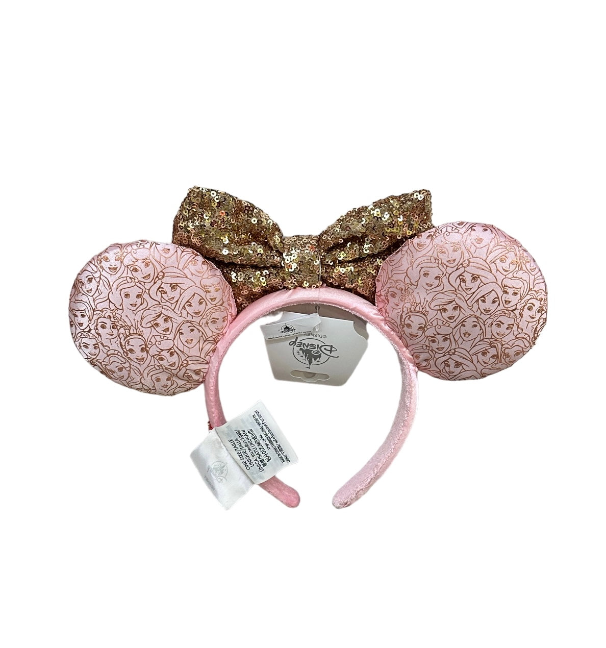 Disney Rose Gold Princess Minnie Ear Headband
