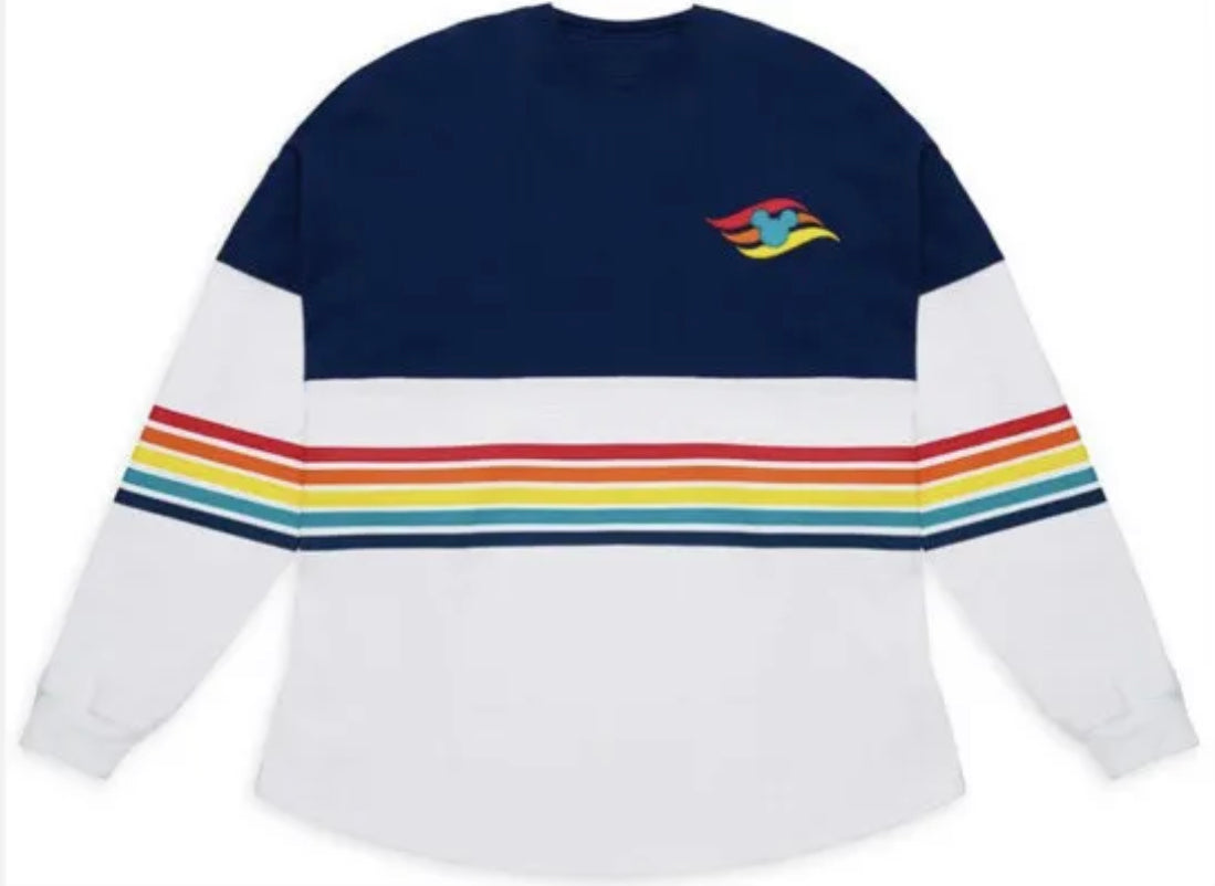 Disney Cruise Line DCL Rainbow Spirit Jersey Medium