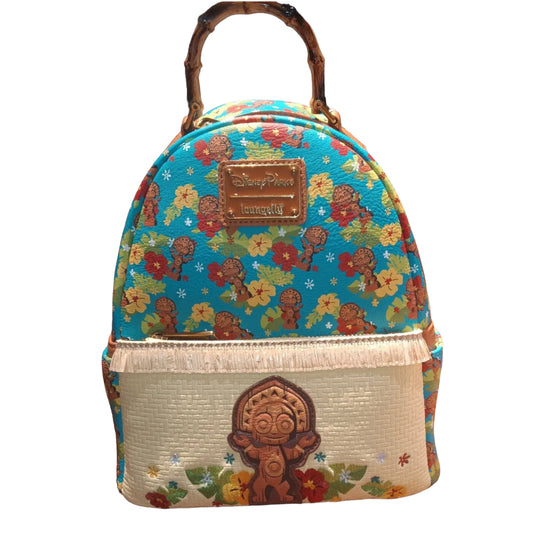 Disney Polynesian Village Resort Tiki Loungefly Backpack Purse