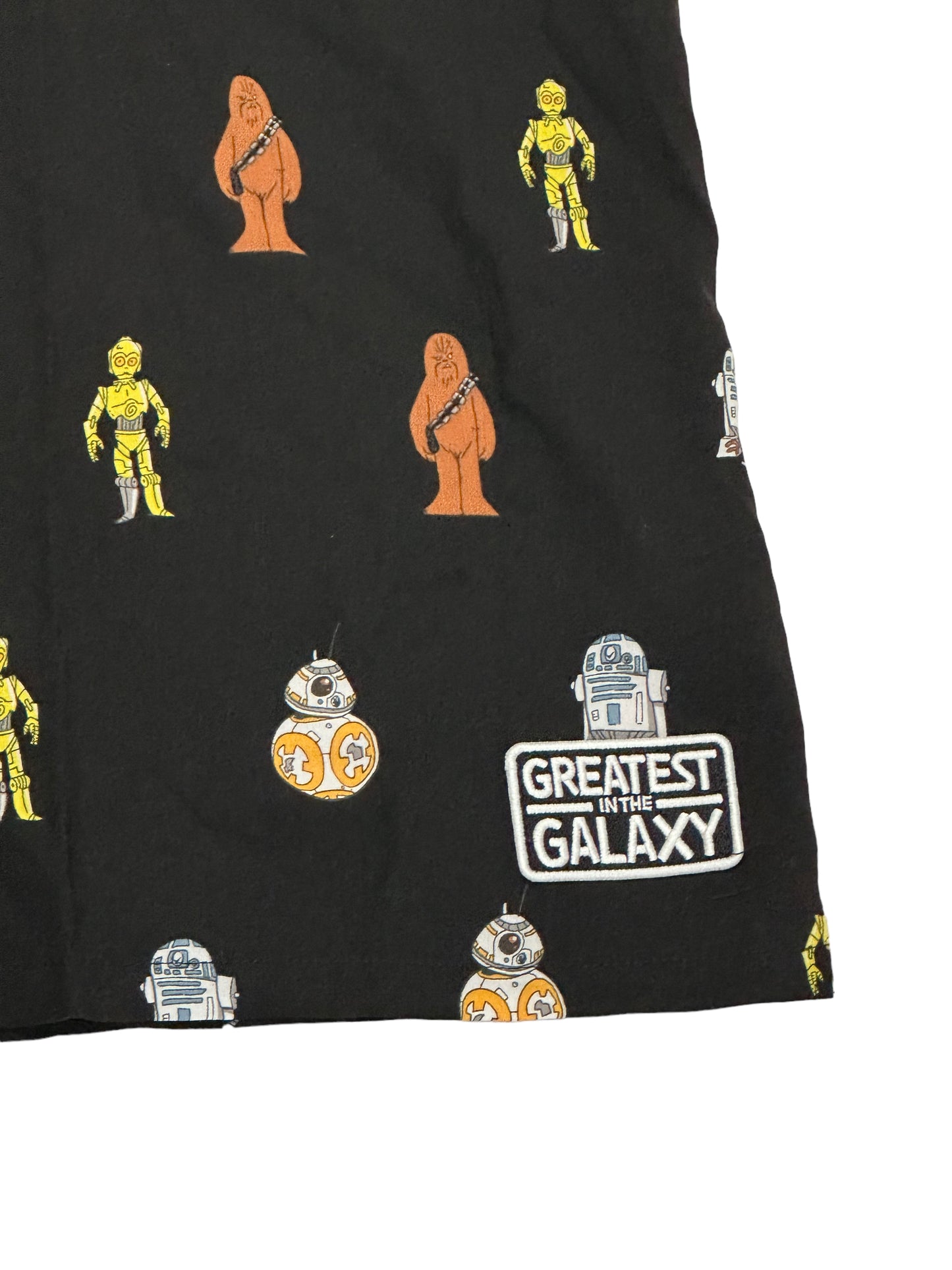 Disney Star Wars Greatest in the Galaxy Camp Shirt-C-3PO, R2D2, Chewbacca