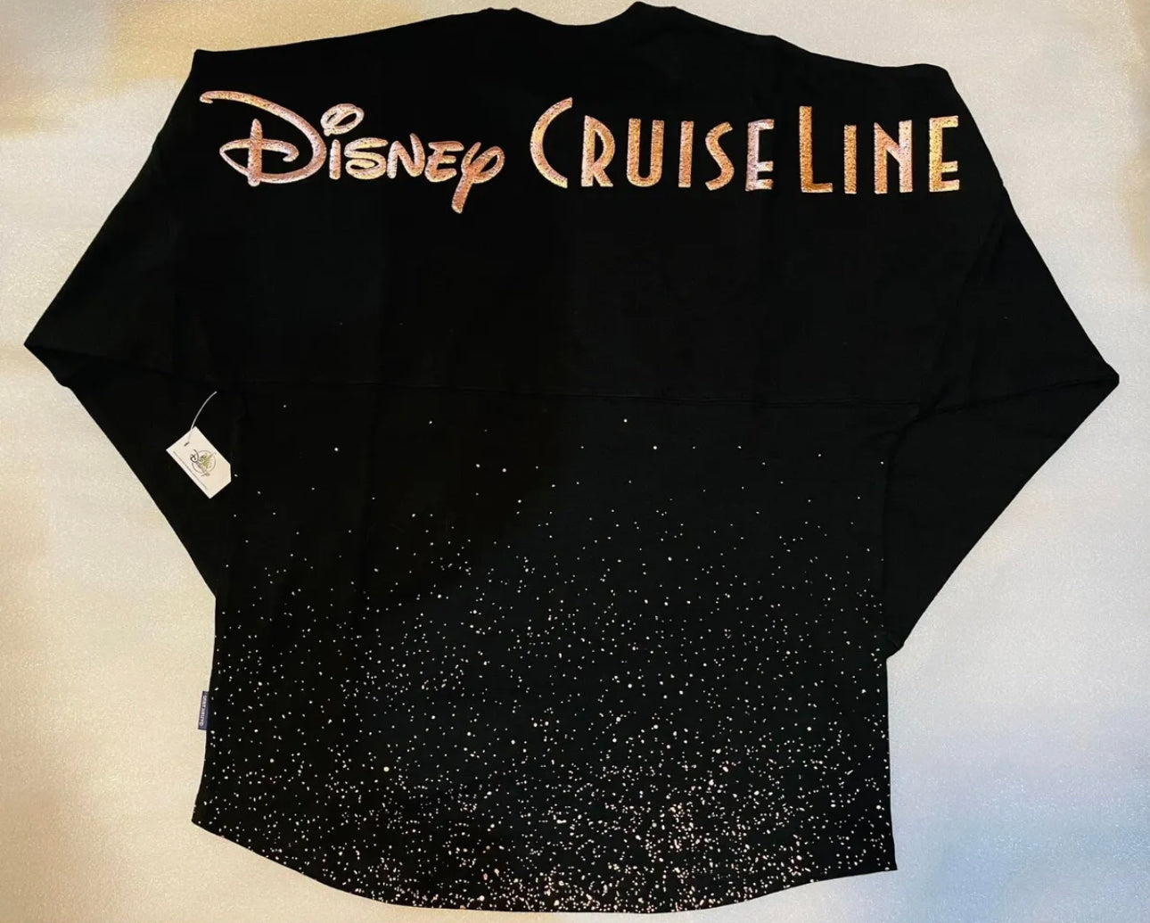 Disney Cruise Line DCL Rose Gold Black Spirit Jersey Medium