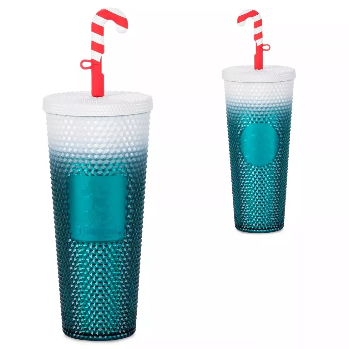 Disneyland Starbucks Mickey Studded Green Tumbler Cup
