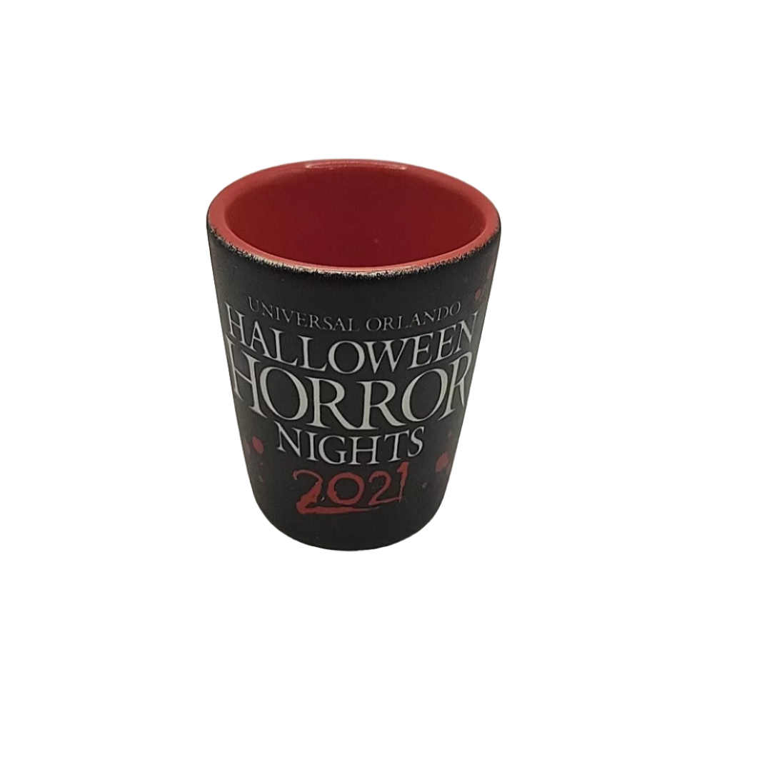 Universal Studios Halloween Horror Nights 2021 Shot Glass