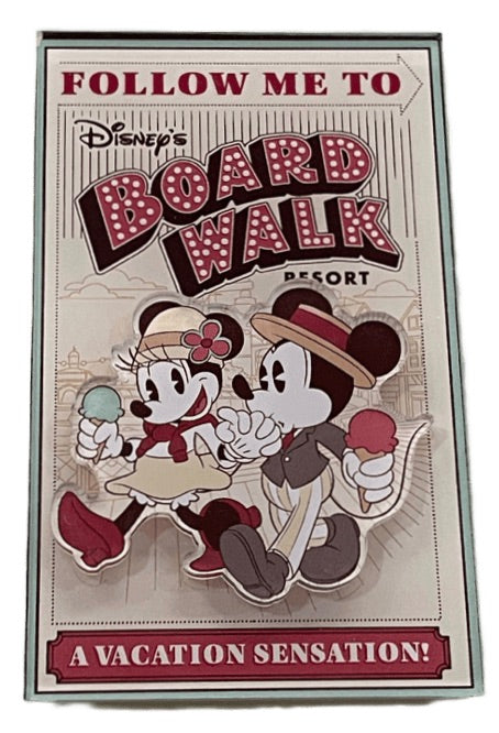 Disney Boardwalk Resort Mickey and Minnie A Vacation Sensation Magnet