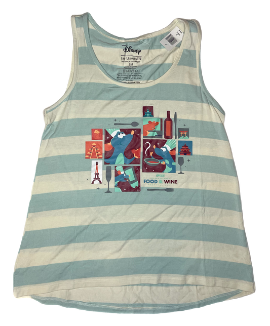 Disney Epcot Food and Wine Festival 2021 Ratatouille Remy Tank Top Shirt by Her