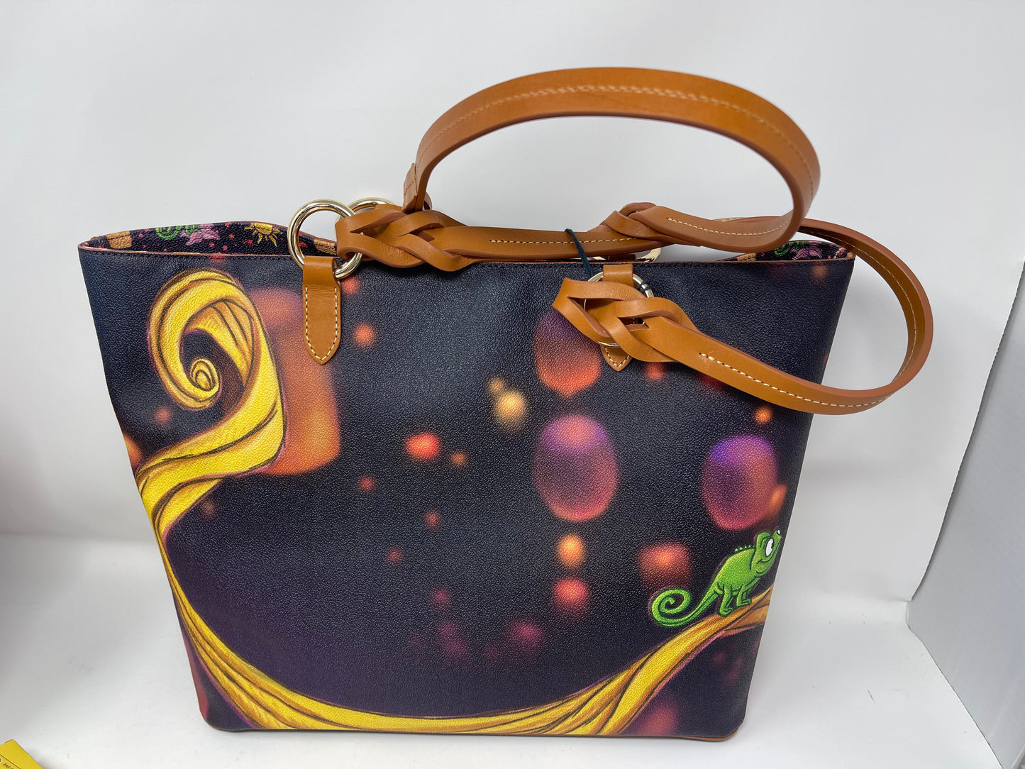 Disney Dooney and Bourke Tangled Rapunzel Tote Bag Purse