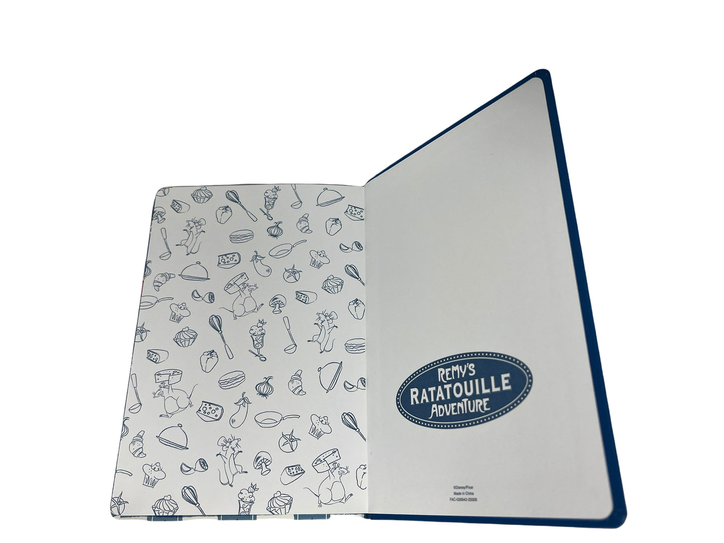 Disney Epcot Remy’s Ratatouille Adventure Notebook