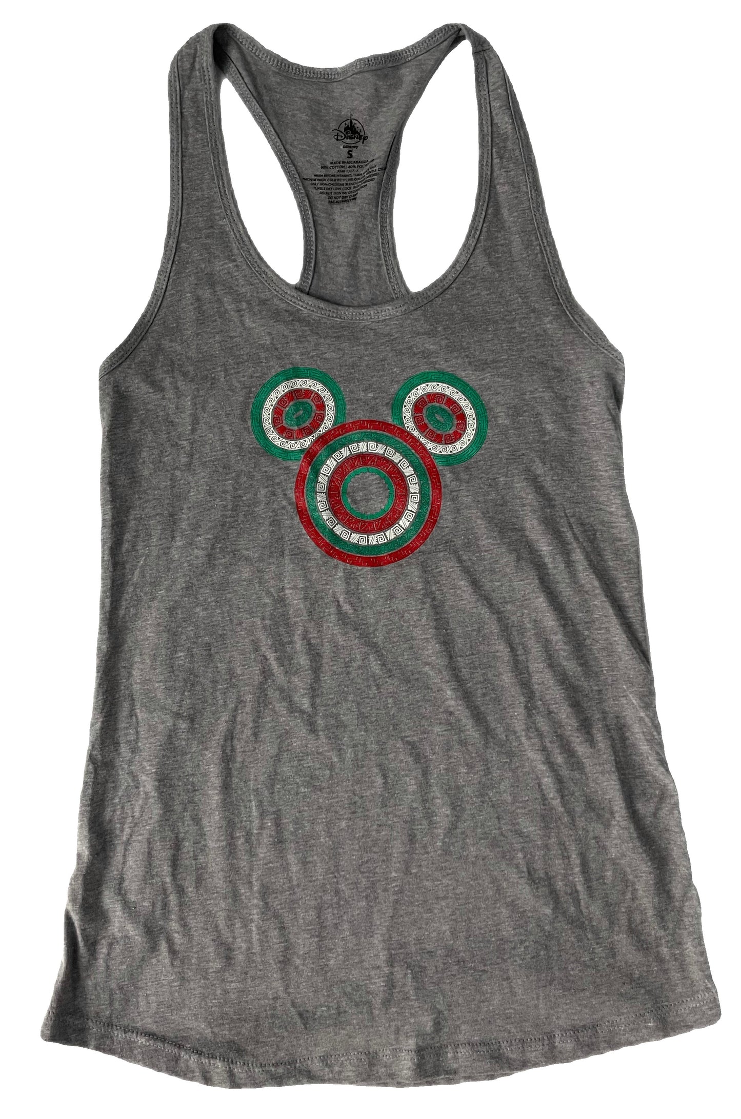 Disney Epcot Mexico Mickey Sombrero Tank Top Shirt for Women