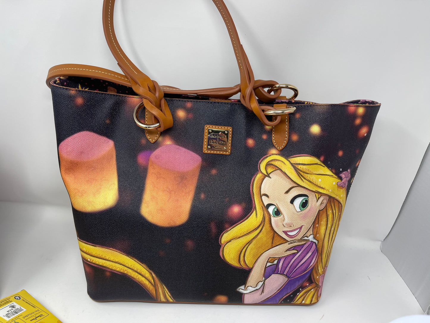 Disney Dooney and Bourke Tangled Rapunzel Tote Bag Purse