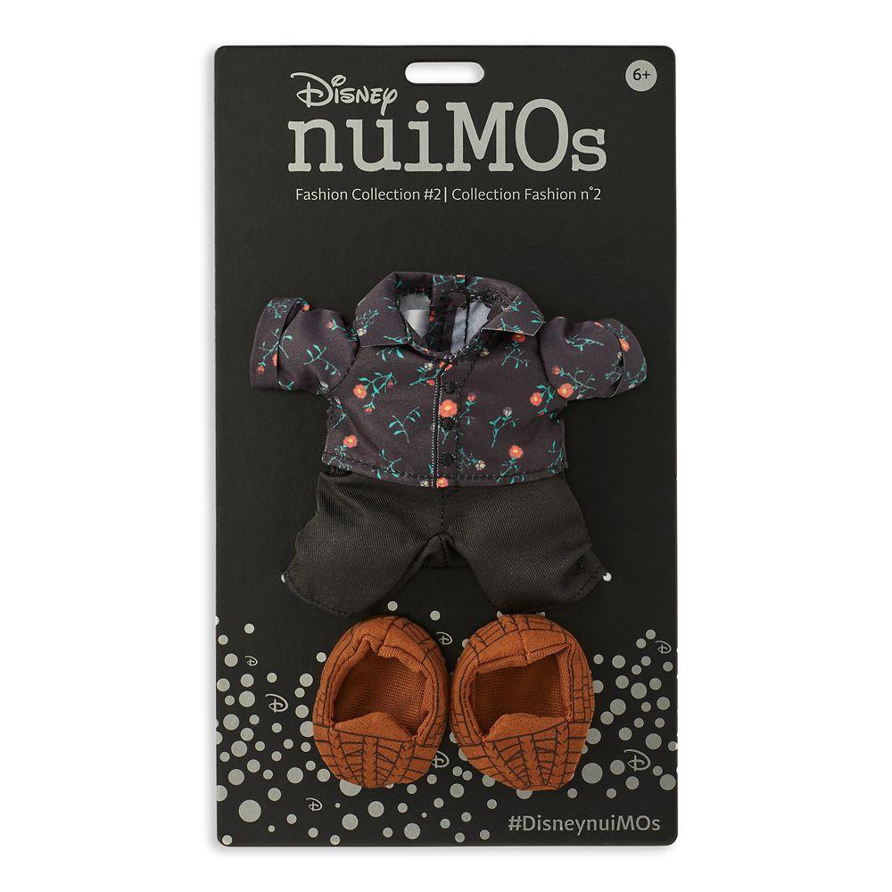 Disney nuiMOs Outfit – Floral Shirt with Black Pants and Sandals - World of Treasures