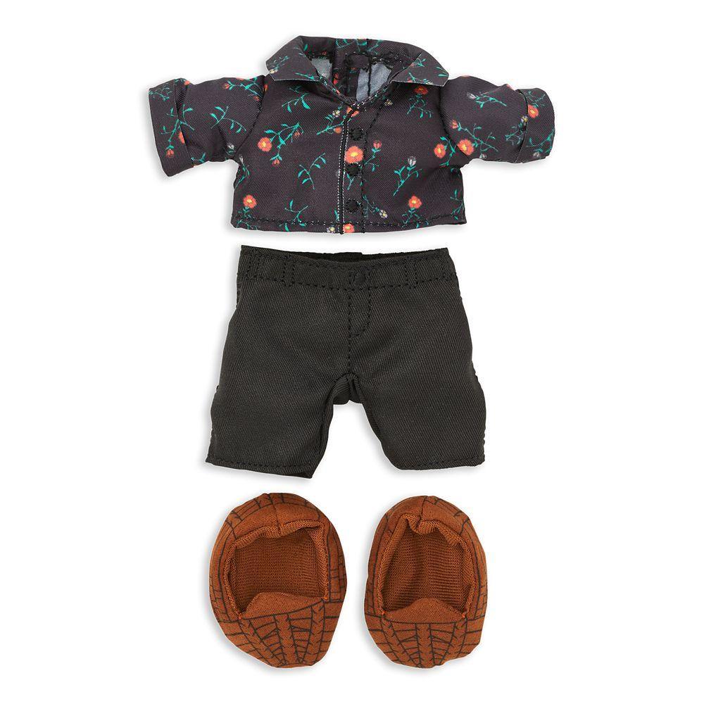 Disney nuiMOs Outfit – Floral Shirt with Black Pants and Sandals - World of Treasures