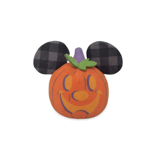 Disney Mickey Mouse Jack-o'-Lantern Halloween Light-Up Plush - World of Treasures