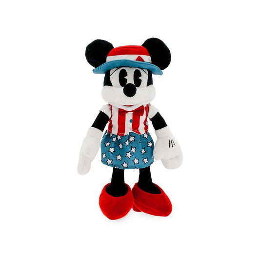 Disney Minnie Mouse Americana Plush – Small – 11'' - World of Treasures