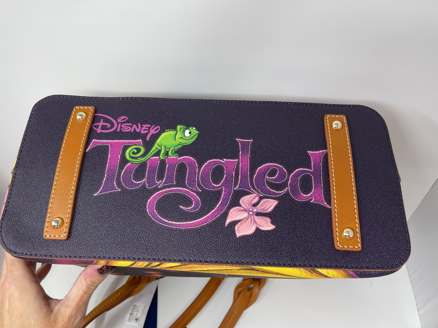 Disney Dooney and Bourke Tangled Rapunzel Tote Bag Purse