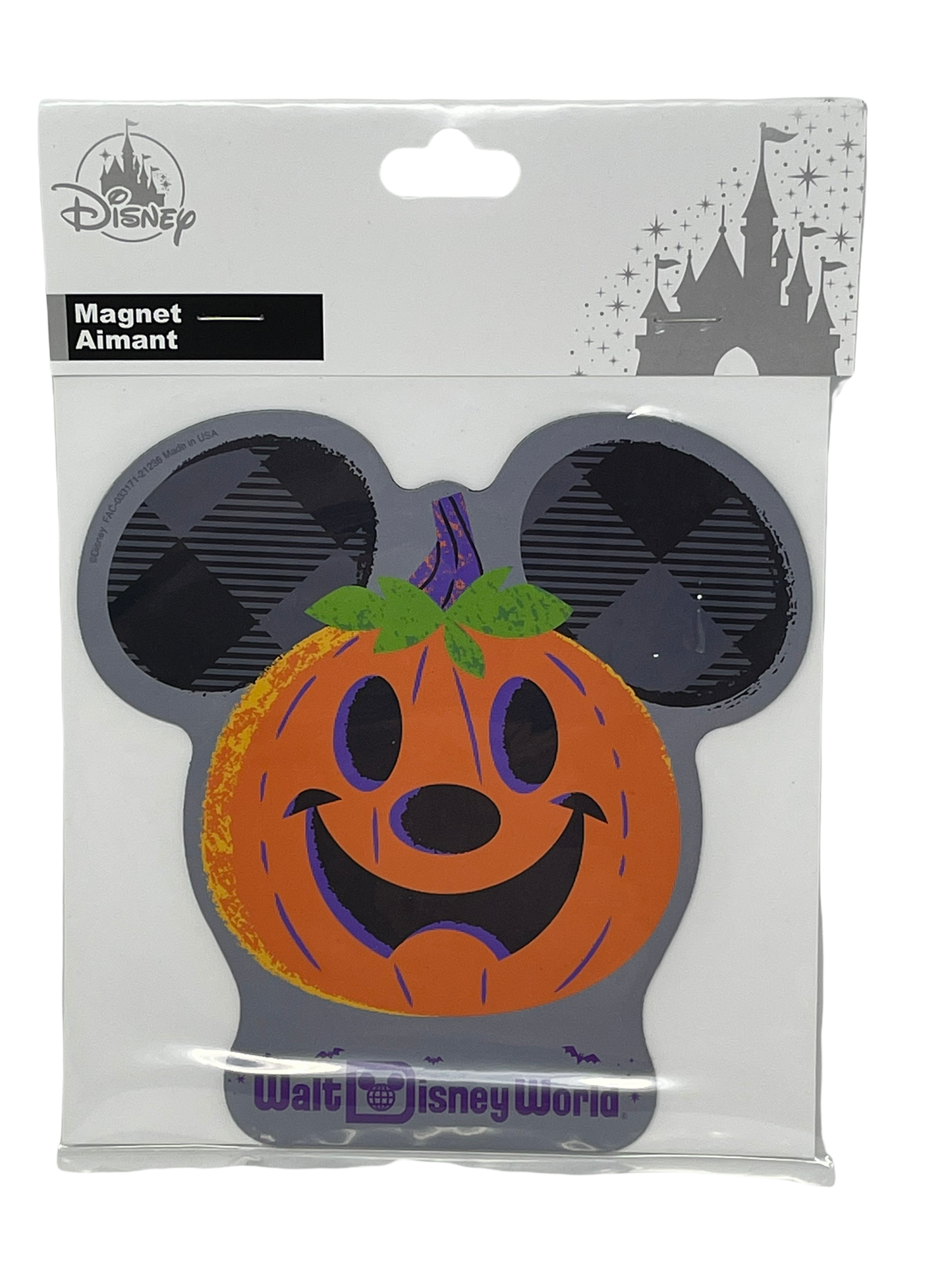 Disney Mickey Jack-o’-lantern Pumpkin Halloween 2021 Magnet