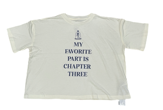 Disney Beauty and the Beast Belle Crop Top Shirt