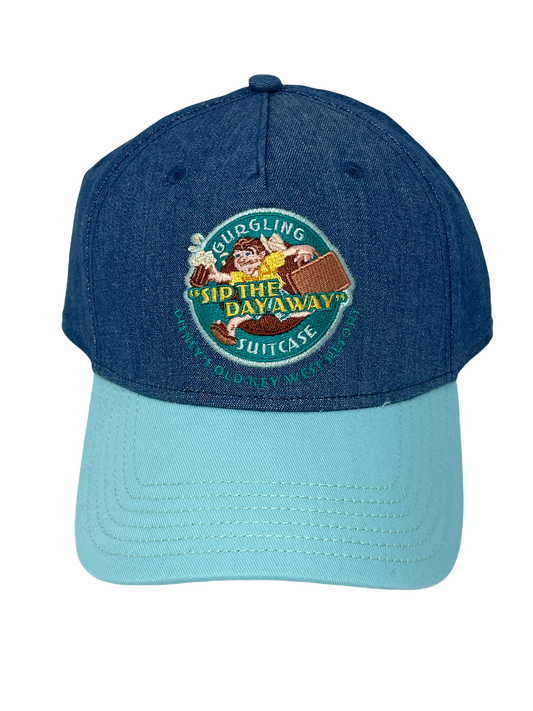 Disney Key West Resort Gurgling Suitcase Baseball Hat