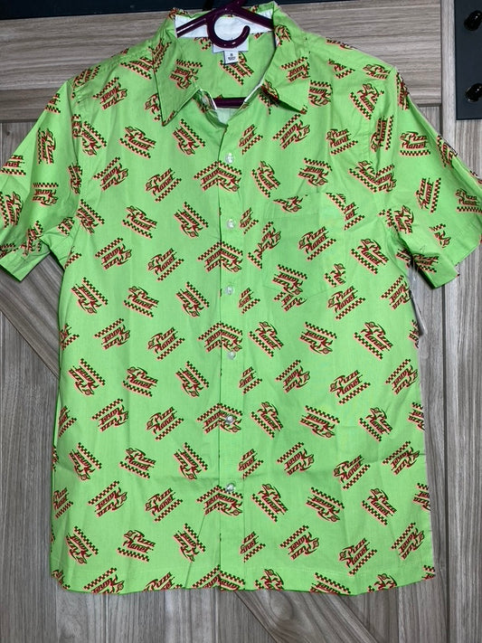 Disney Pizza Planet Woven Button Shirt