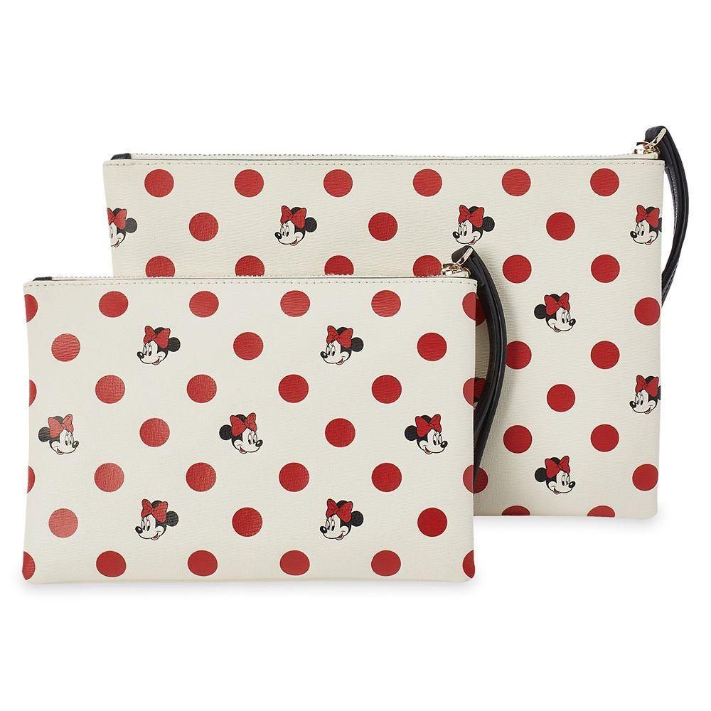 Disney Minnie Mouse Polka Dot Pouch Duo by kate spade new york - World of Treasures