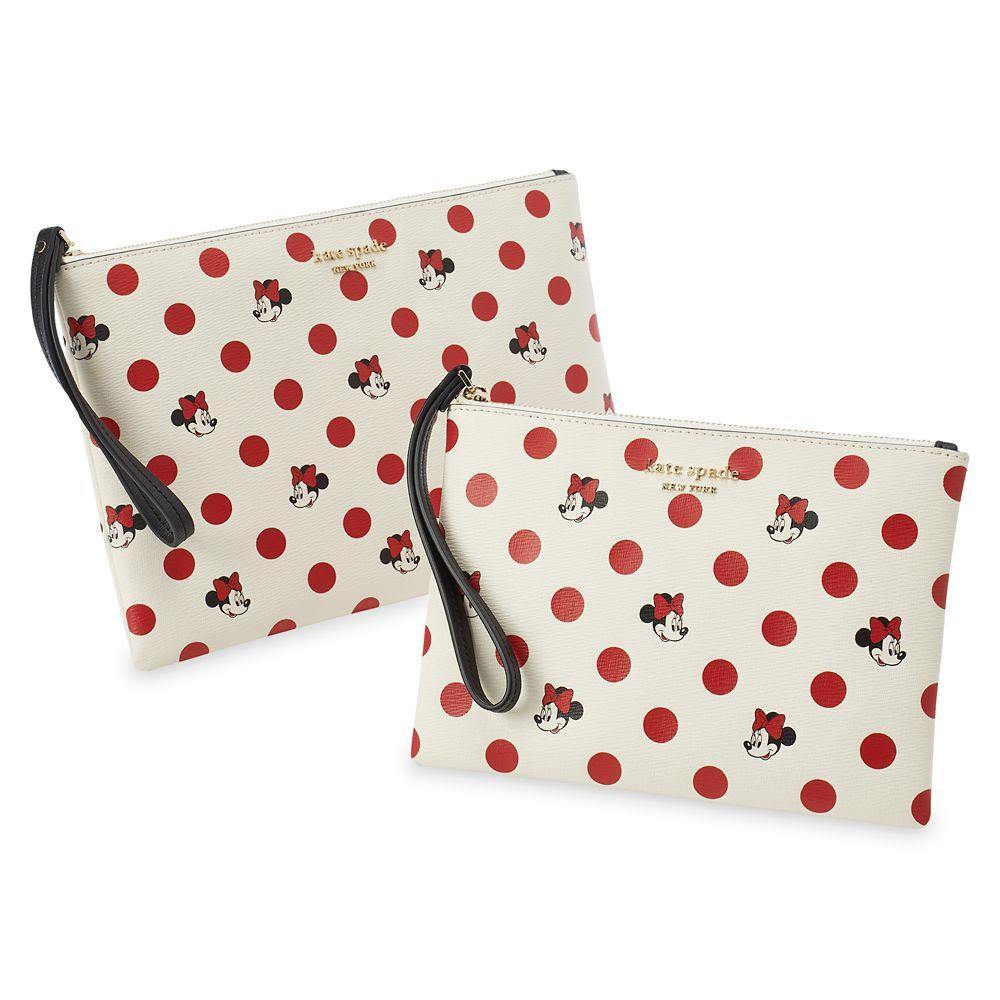 Disney Minnie Mouse Polka Dot Pouch Duo by kate spade new york - World of Treasures