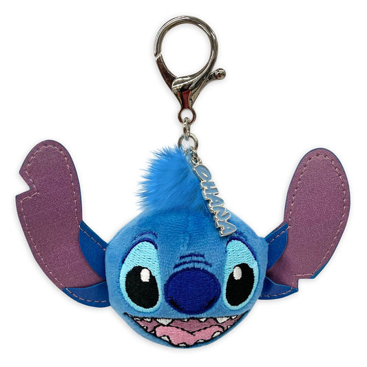 Disney Stitch Plush Flair Bag Charm Keychain Clip