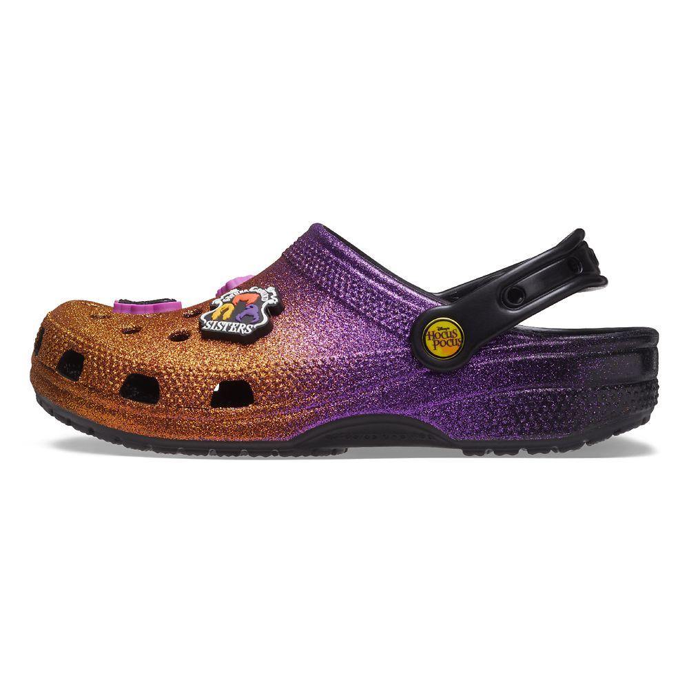 Disney Hocus Pocus Crocs Glitter Clogs For Adults cheapest Halloween W8/M6