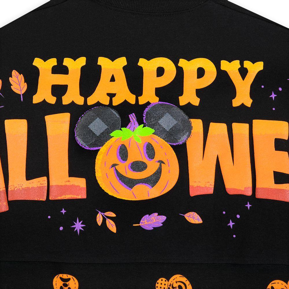 Disney Mickey and Minnie Pumpkin Happy Halloween Spirit Jersey for Adults - World of Treasures