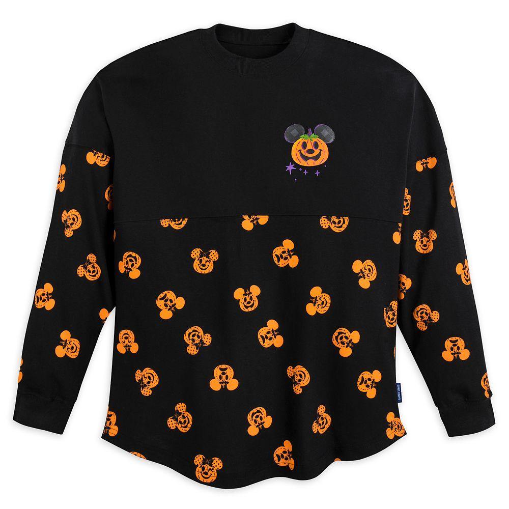 Disney Mickey and Minnie Pumpkin Happy Halloween Spirit Jersey for Adults - World of Treasures