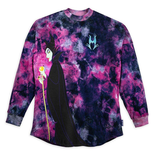 Disney Sleeping Beauty Maleficent Tie Dye Spirit Jersey for Adults - World of Treasures