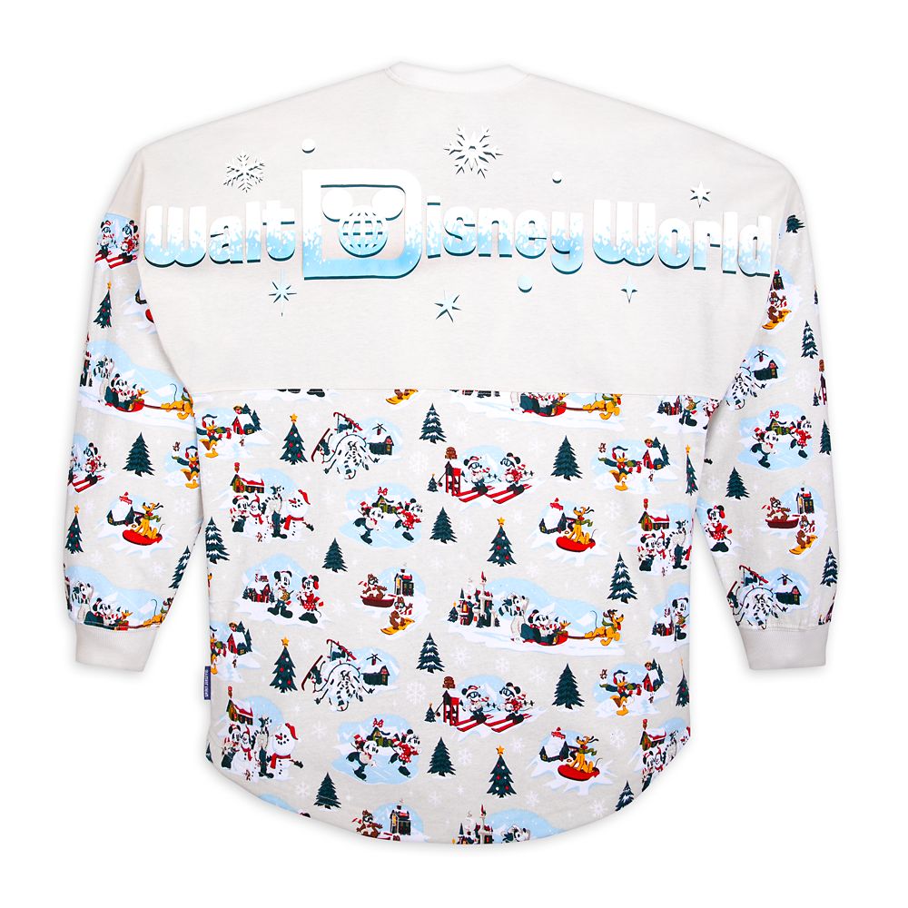 Walt Disney World Mickey and Friends Holiday Spirit Jersey for Adults