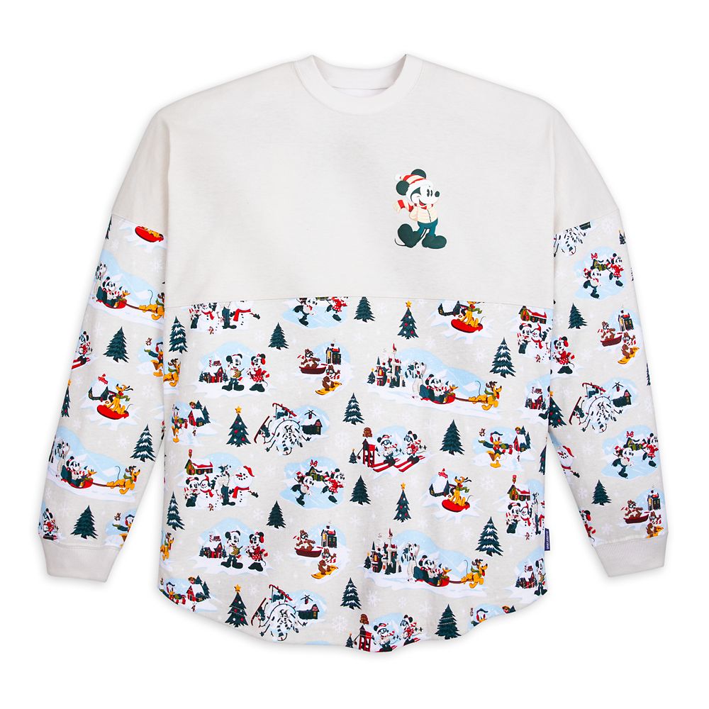 Walt Disney World Mickey and Friends Holiday Spirit Jersey for Adults