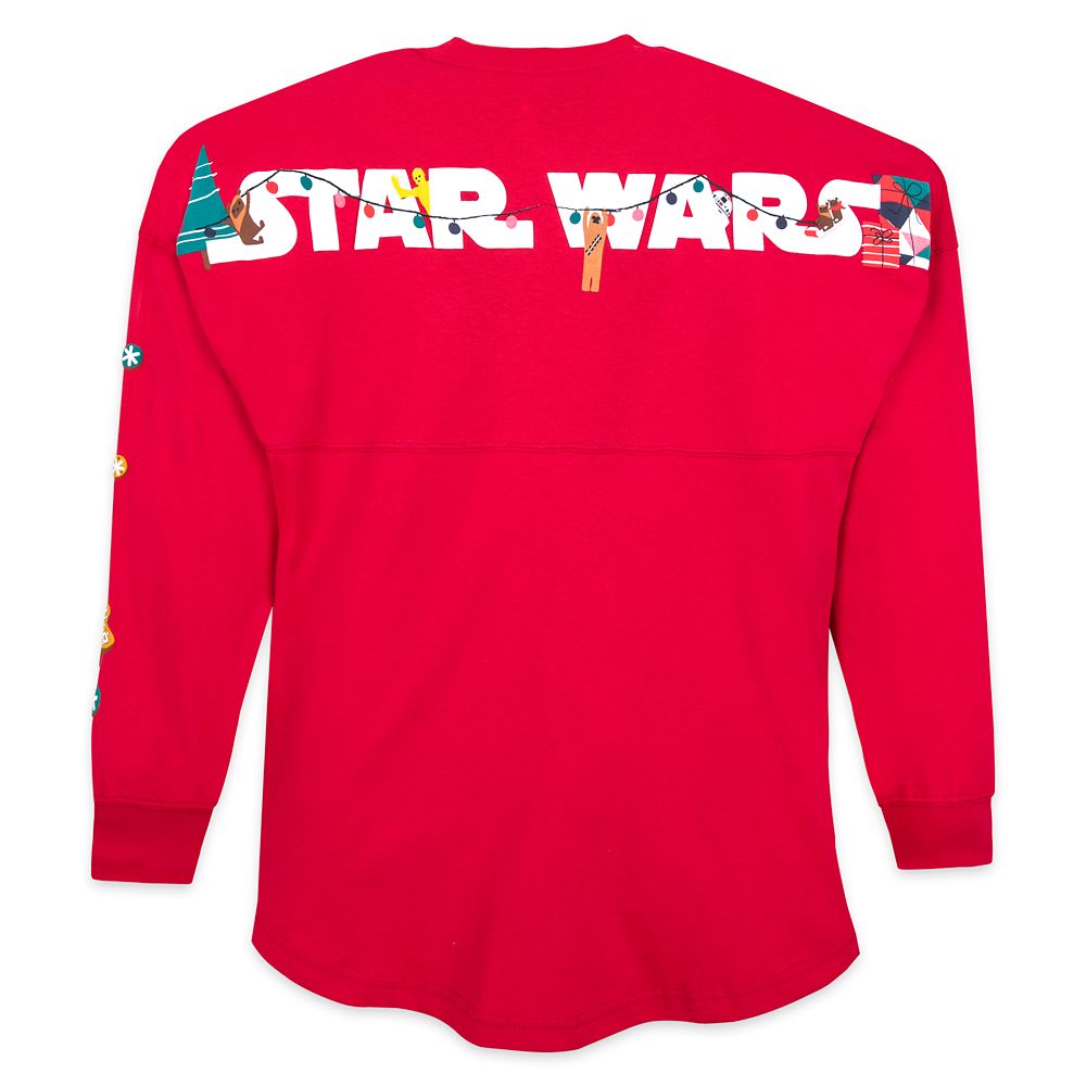 Disney Star Wars Holiday Spirit Jersey for Adults