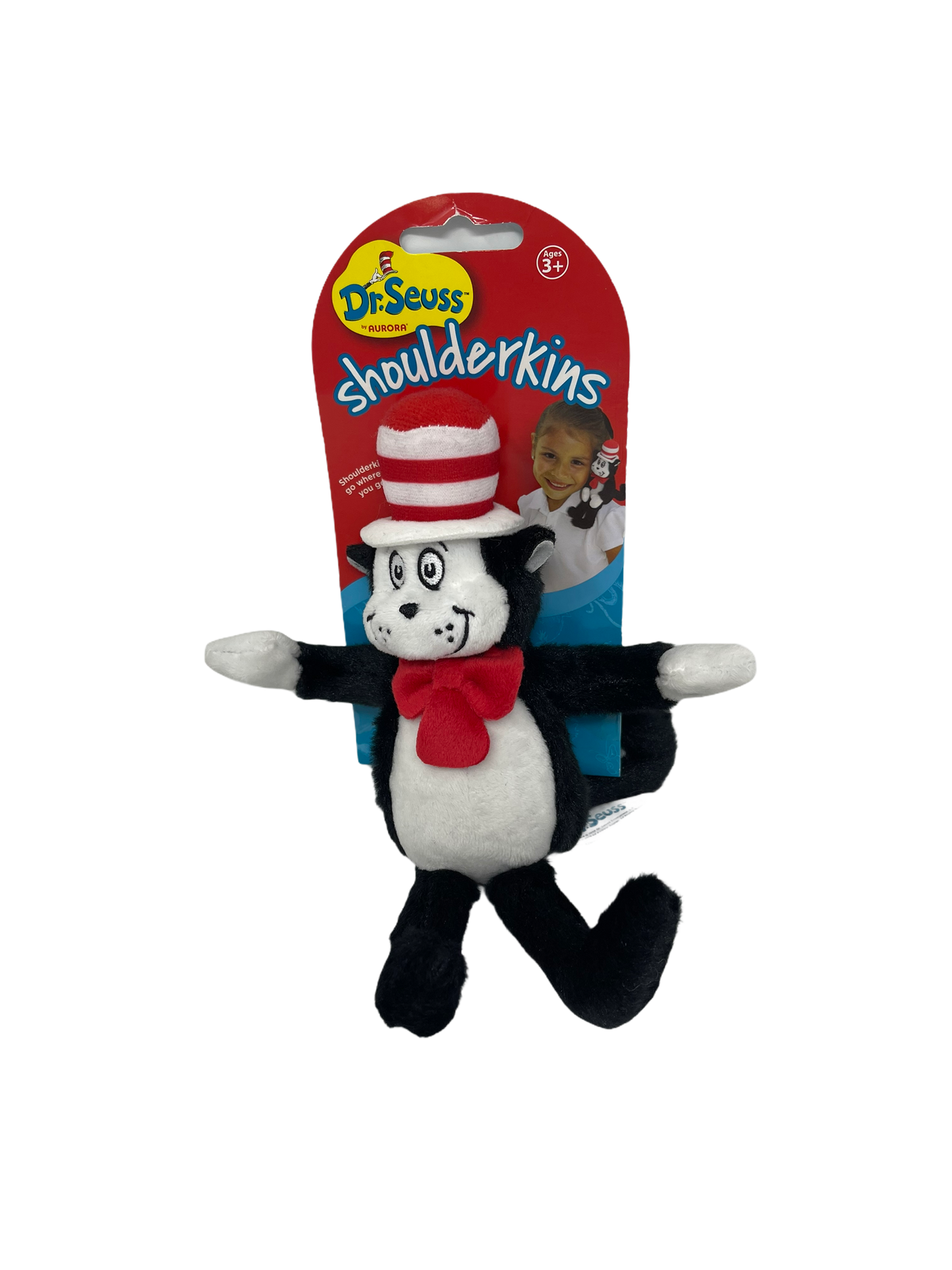 Universal Studios Dr. Seuss Cat in the Hat Shoulderkins Plush