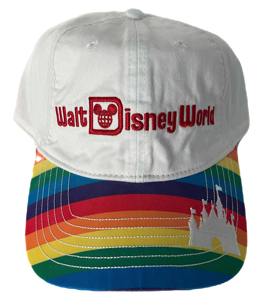 Walt Disney World Rainbow Castle Baseball Hat