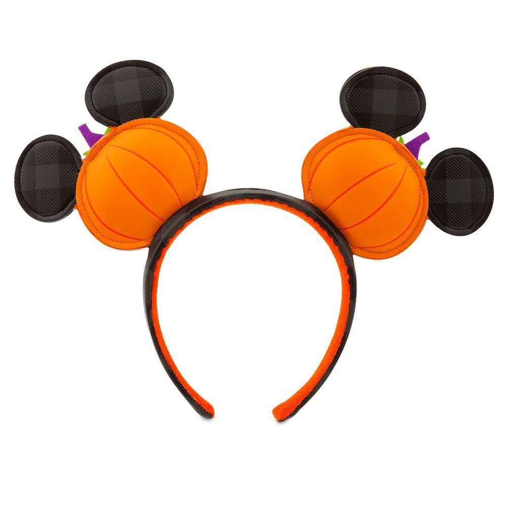 Disney Mickey Jack-o'-Lantern Pumpkin Ear Headband-2021 - World of Treasures