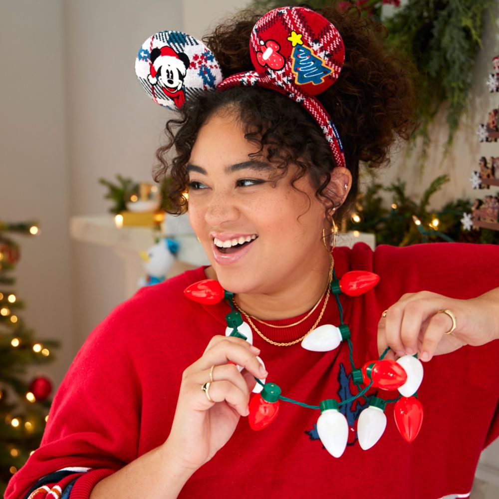 Disney Mickey Holiday Sweater Ear Headband