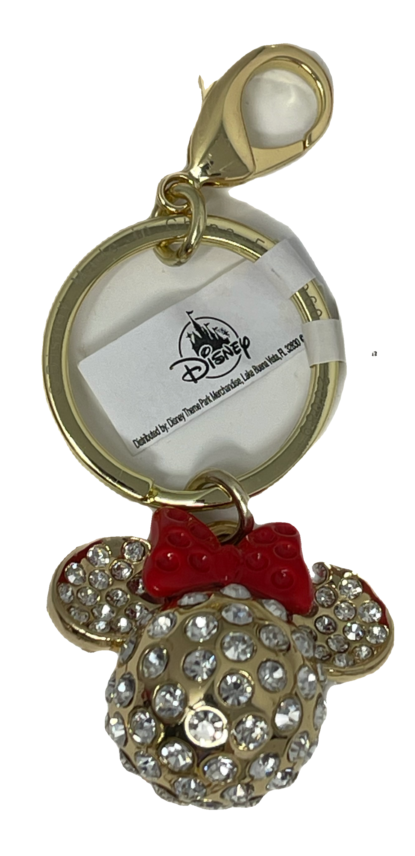 Disney Minnie Rhinestone Keychain