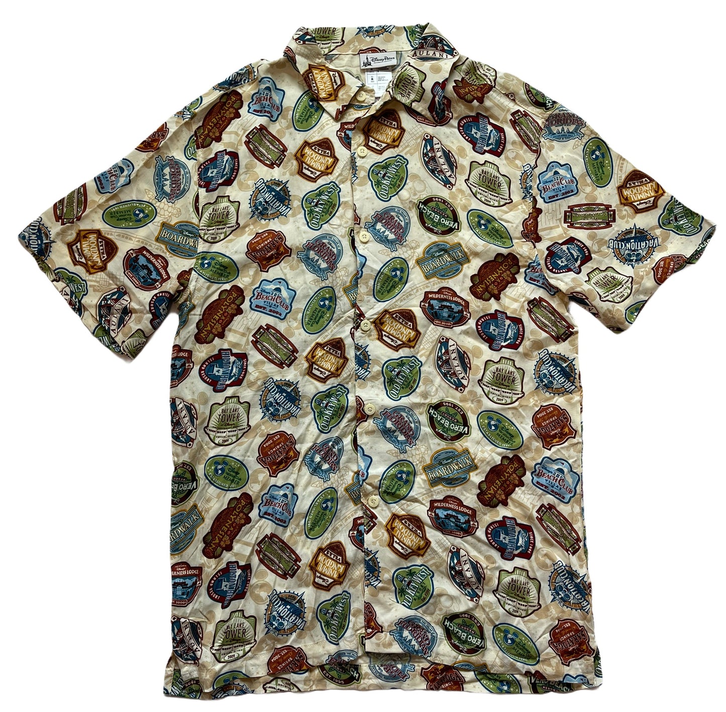 Disney Vacation Club Logo Patch Shirt Small