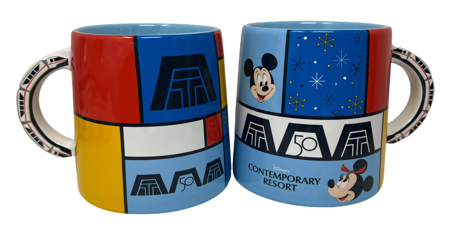 Walt Disney World 50th Anniversary Contemporary Monorail Mug